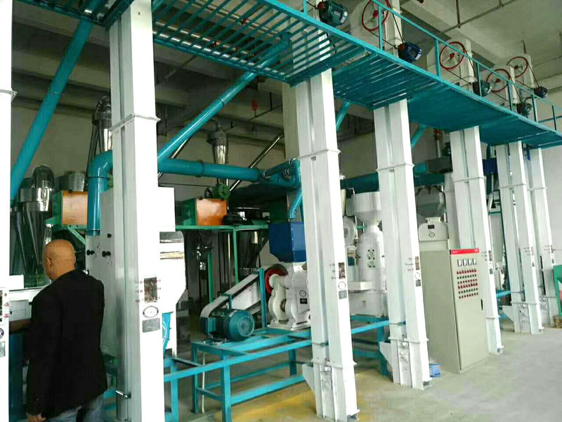 山西晉中榆次日產20噸小米成套加工設備